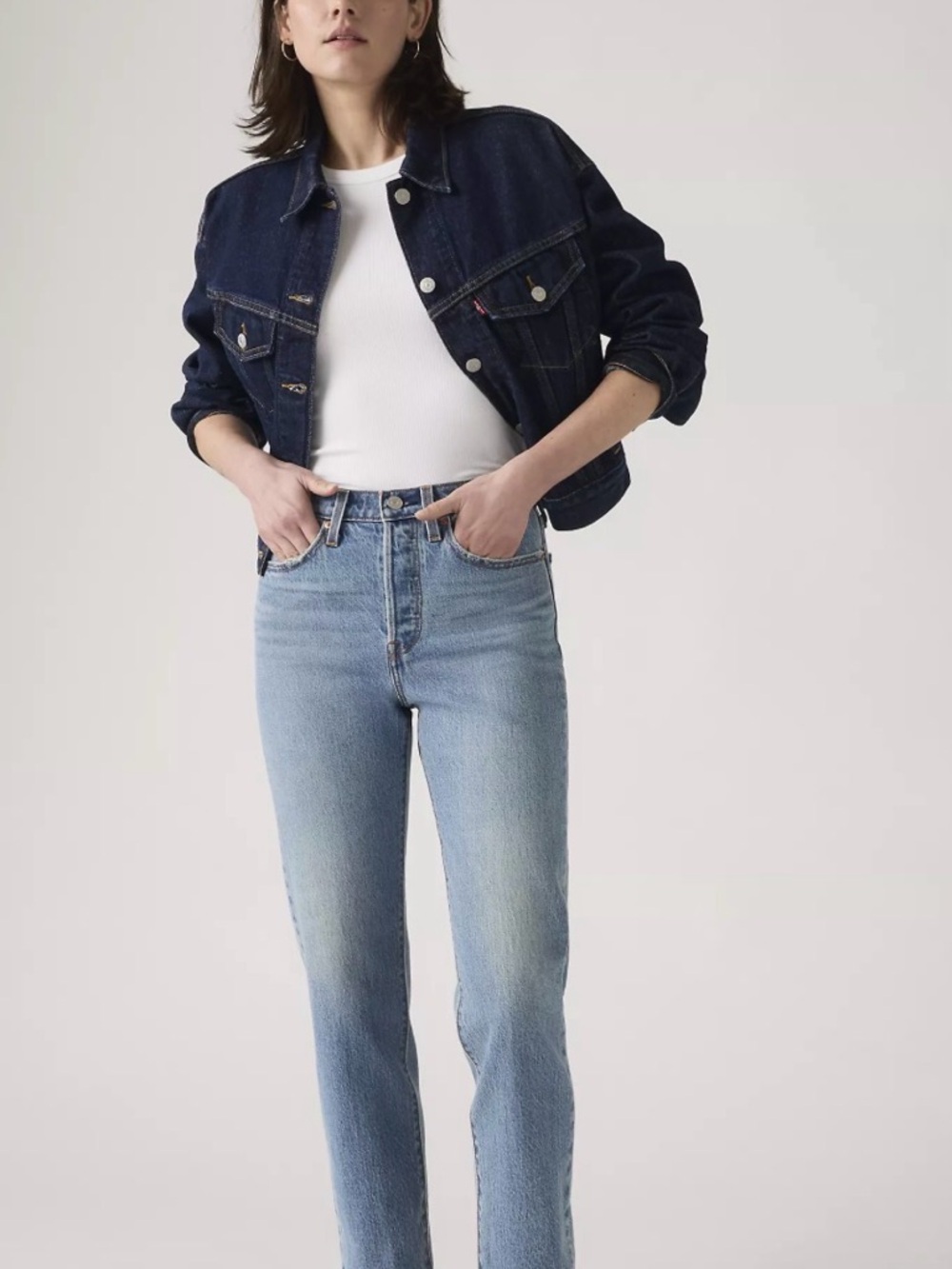 LEVI’s Wedgie Straight Ankle Size 31